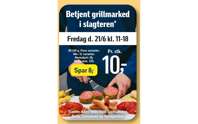 Betjent Grillmarked I Slagteren product image