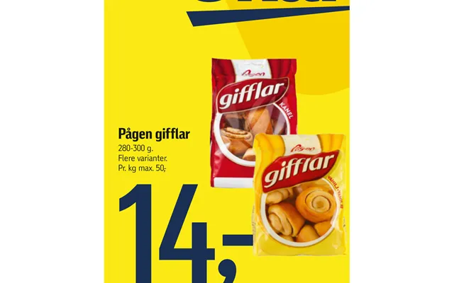 Pågen Gifflar product image