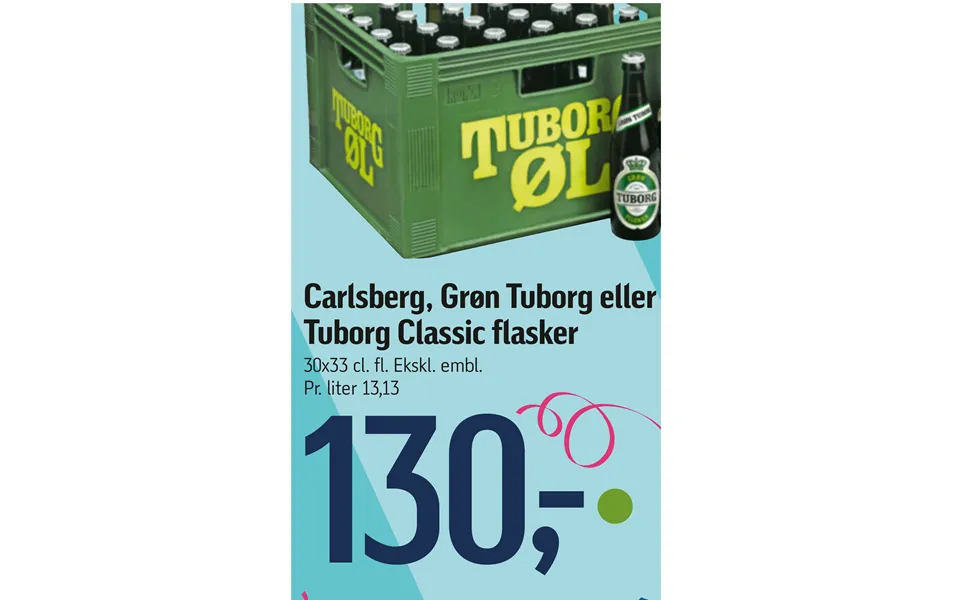 Carlsberg, green tuborg or