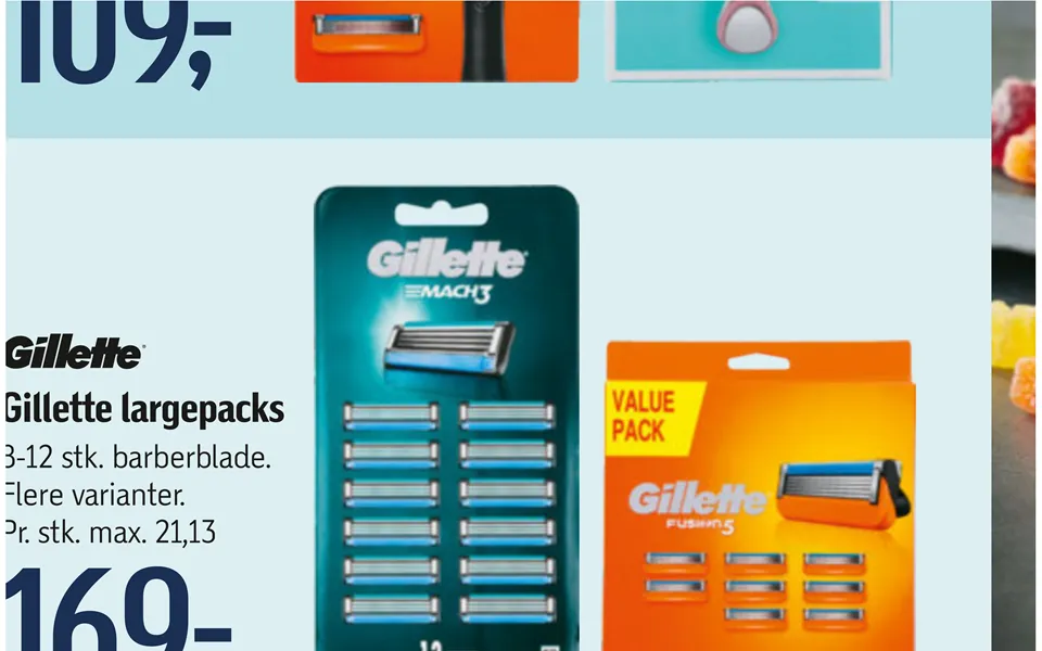 Gillette Largepacks
