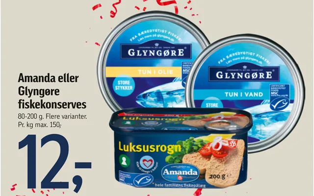 Amanda Eller Glyngøre Fiskekonserves product image