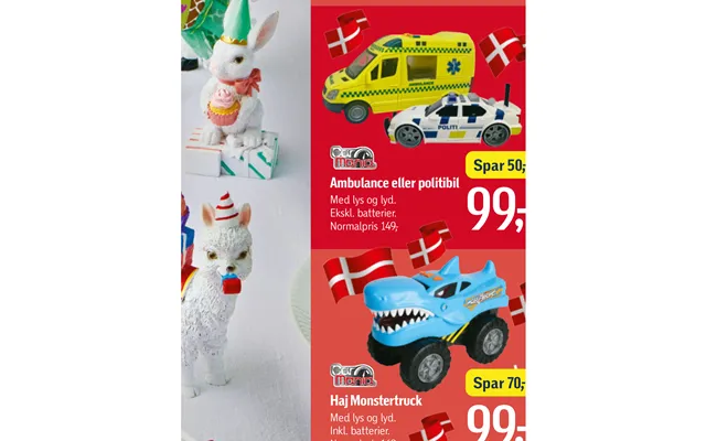 Ambulance Eller Politibil Haj Monstertruck product image