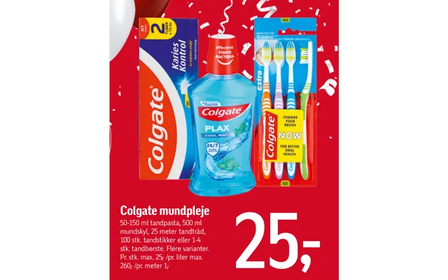 Colgate oral care product image