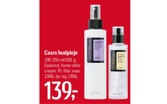 Cosrx skincare product image