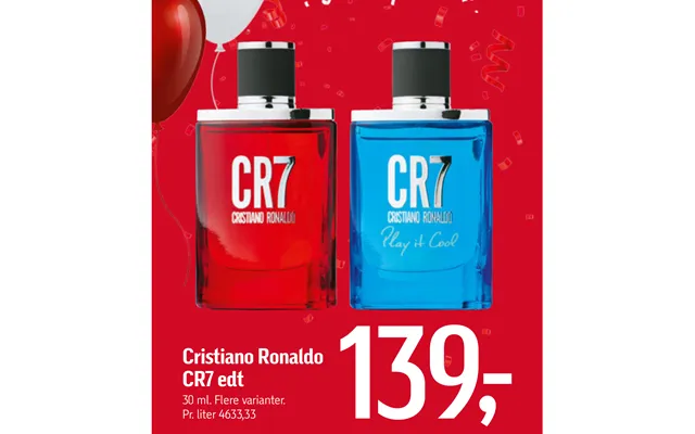 Cristiano ronaldo cr7 edt product image