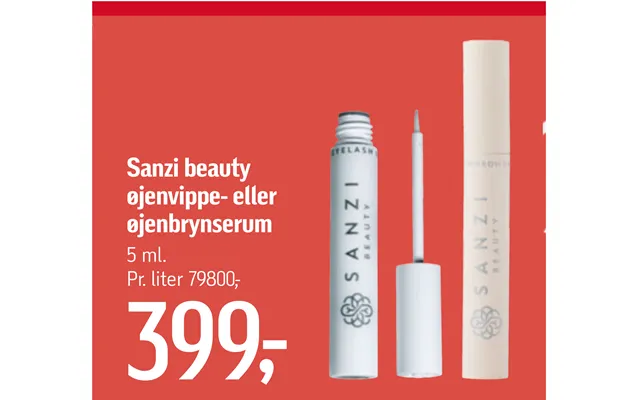 Sanzi Beauty Øjenvippe- Eller Øjenbrynserum product image