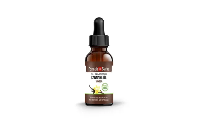 Cbd Oil In Mct Oil Vanilje - 5% product image