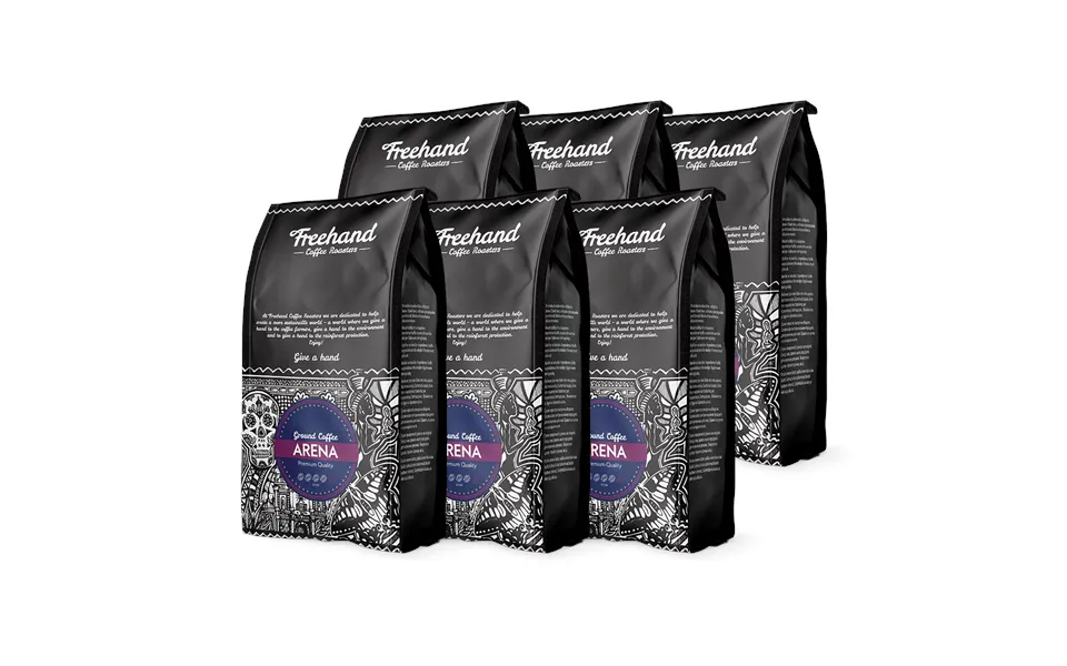 Arena filter coffee flavor box 6 kg.