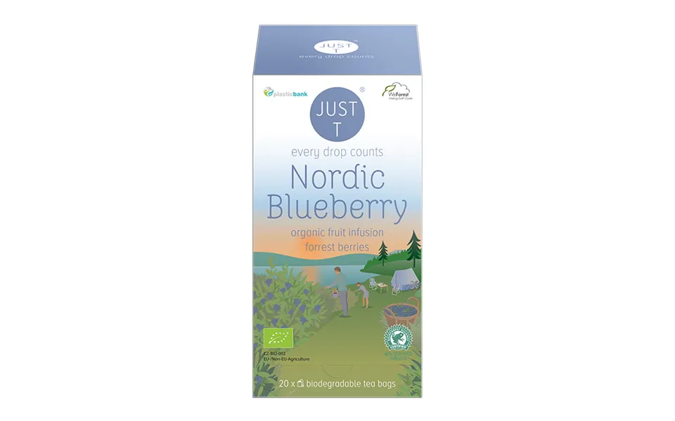 Just T Nordic Blueberry Brev Te