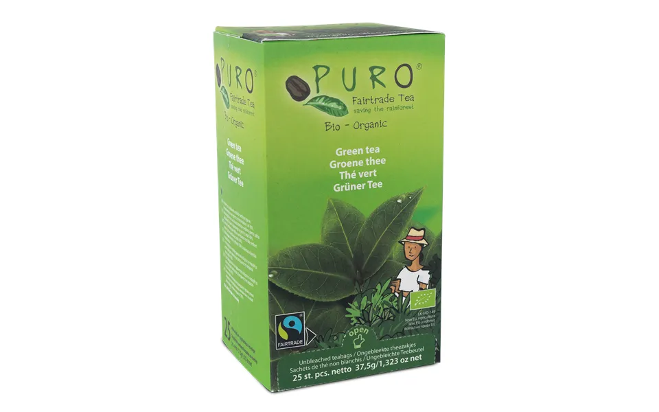 Puro green letter tea