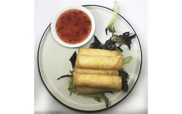 Homemade Spring Rolls With Chicken, Prawns And Vegetables product image