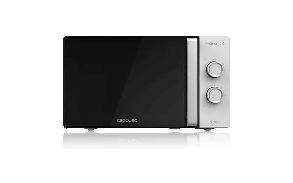 Microwave with grill cecotec proclean 4110 23 l 700w black silver