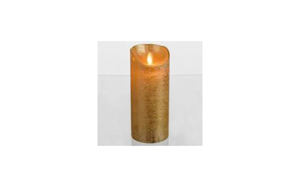 Part candles in guld - 18 cm.