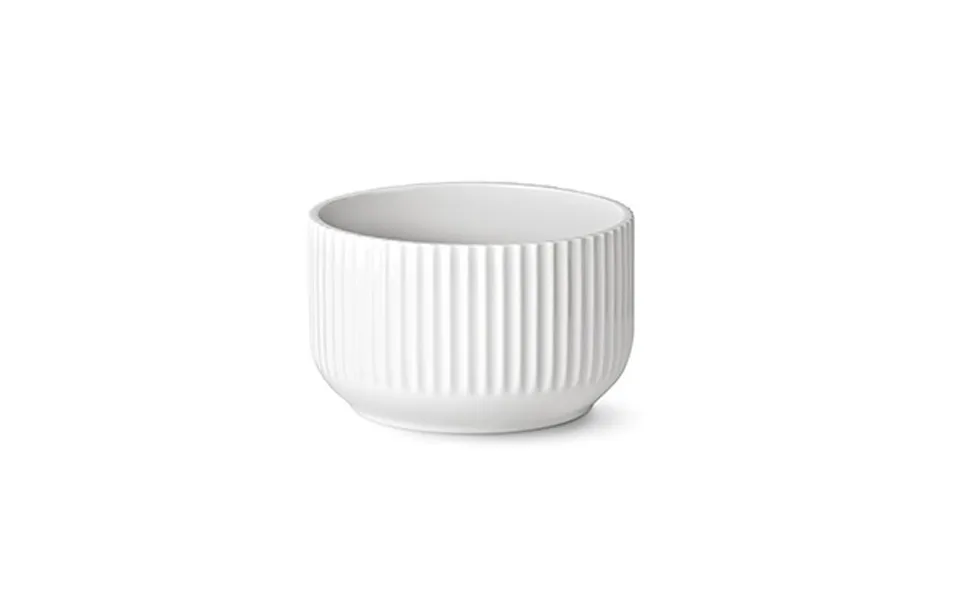 Lyngby bowl in white porcelæn - 20 cm