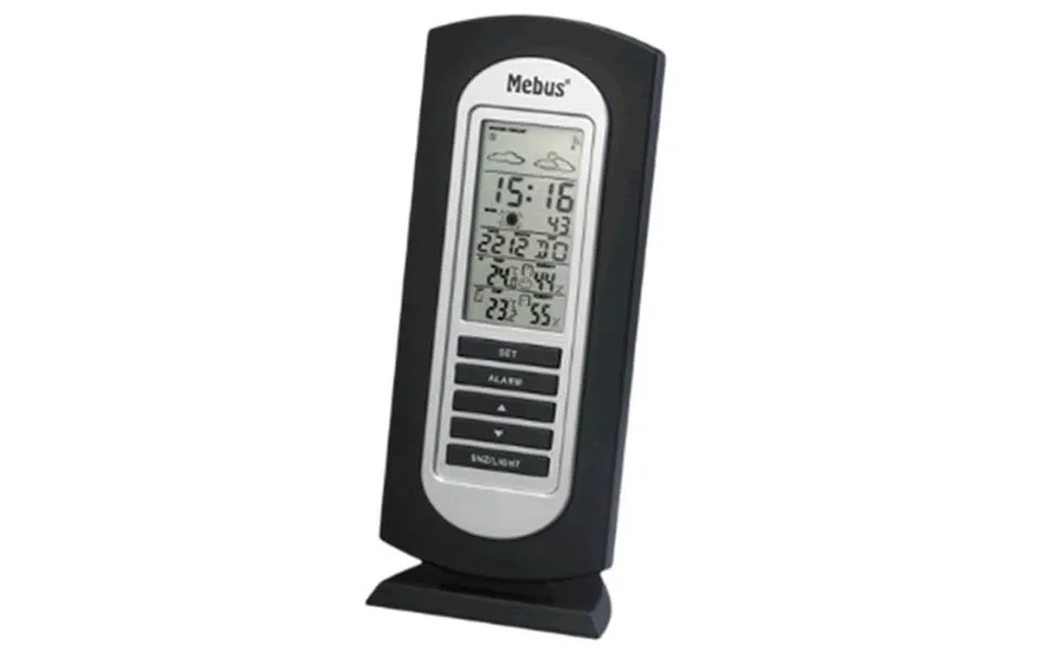 Mebus weather station with watch past, the laws alarm