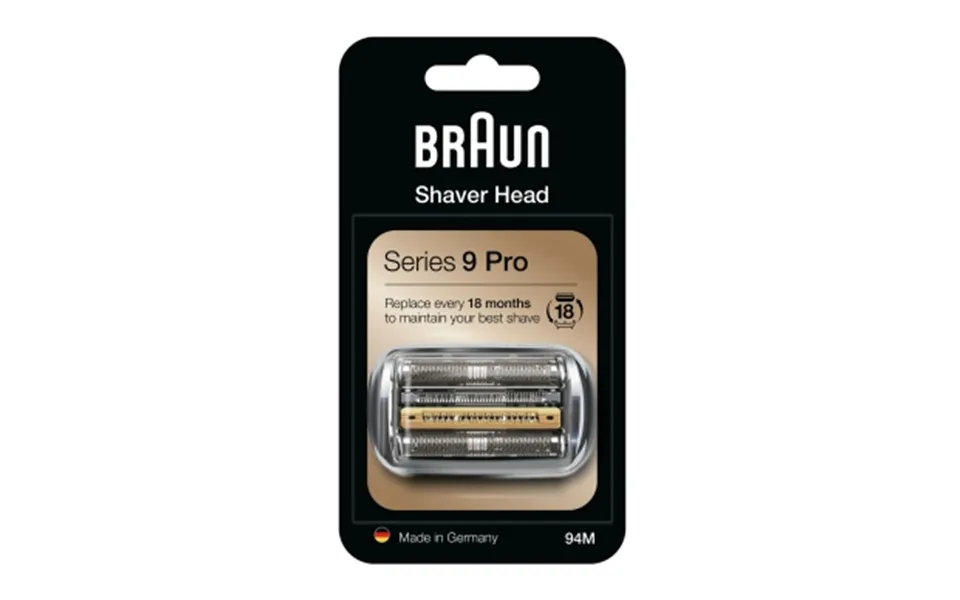 Braun braun 94m shaving head silver 4210201394792 equals n a