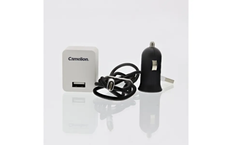 Camelion Camelion Usb-oplader Lightning Apple Og Micro-usb 230v 12v 4260216456411 Modsvarer N A