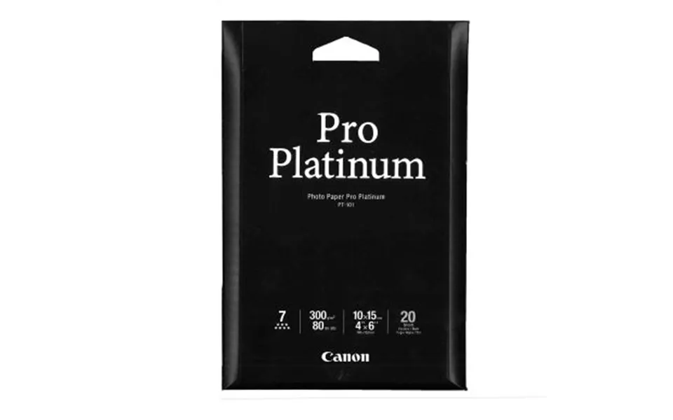 Canon photo paper pro platinum - 10x15 cm