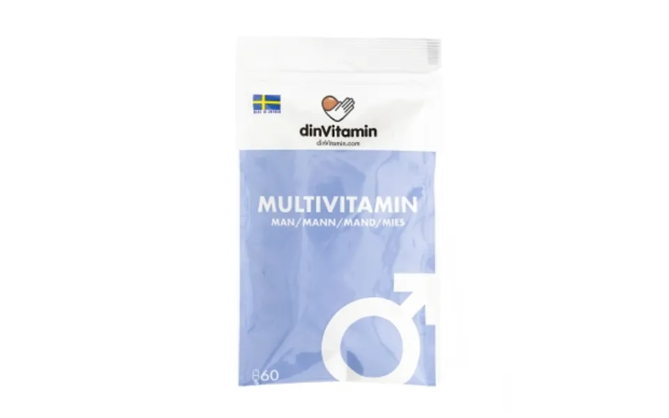 Dinvitamin Multivitamin Mand 60-pack 60-pmultiman Modsvarer N A