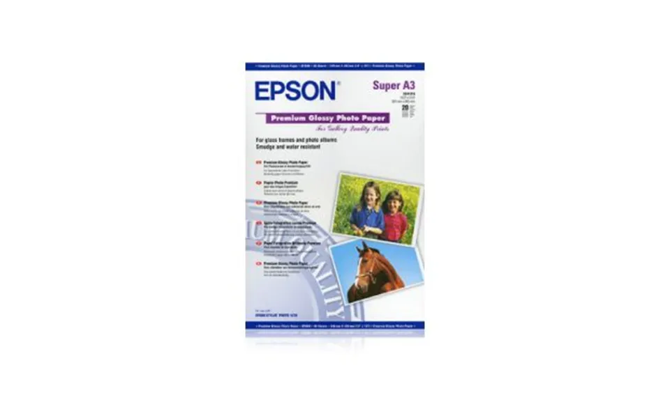 Epson Epson Premium Glossy Fotopapir A3 255 G C13s041316 Modsvarer N A