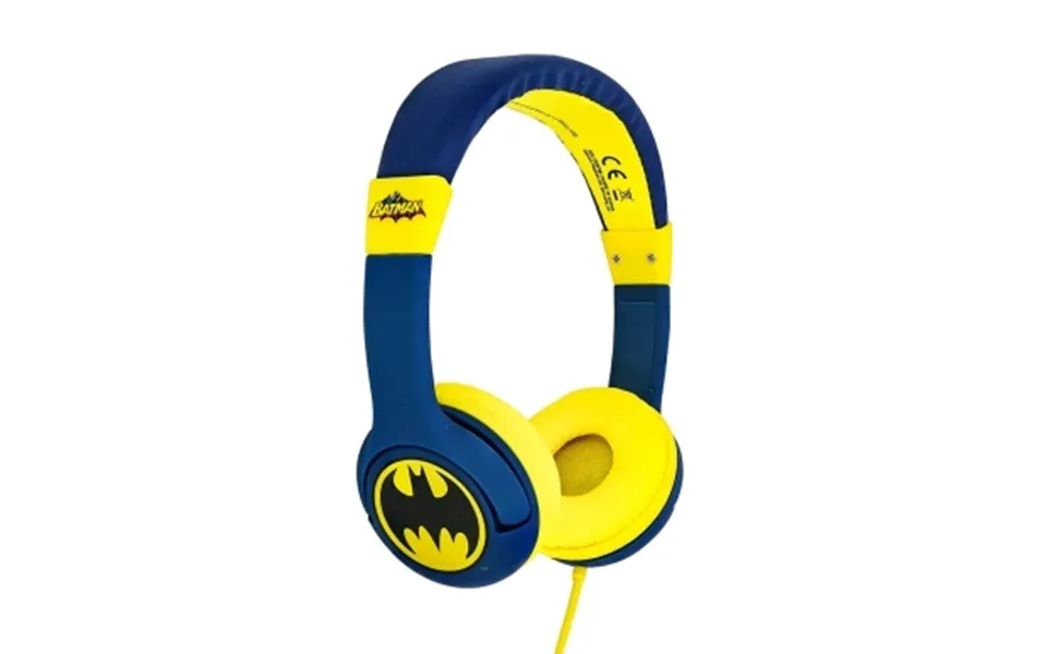 Otl Technologies Batman Hovedtelefon Junior On-ear Blå Batlogo 5055371623018 Modsvarer N A