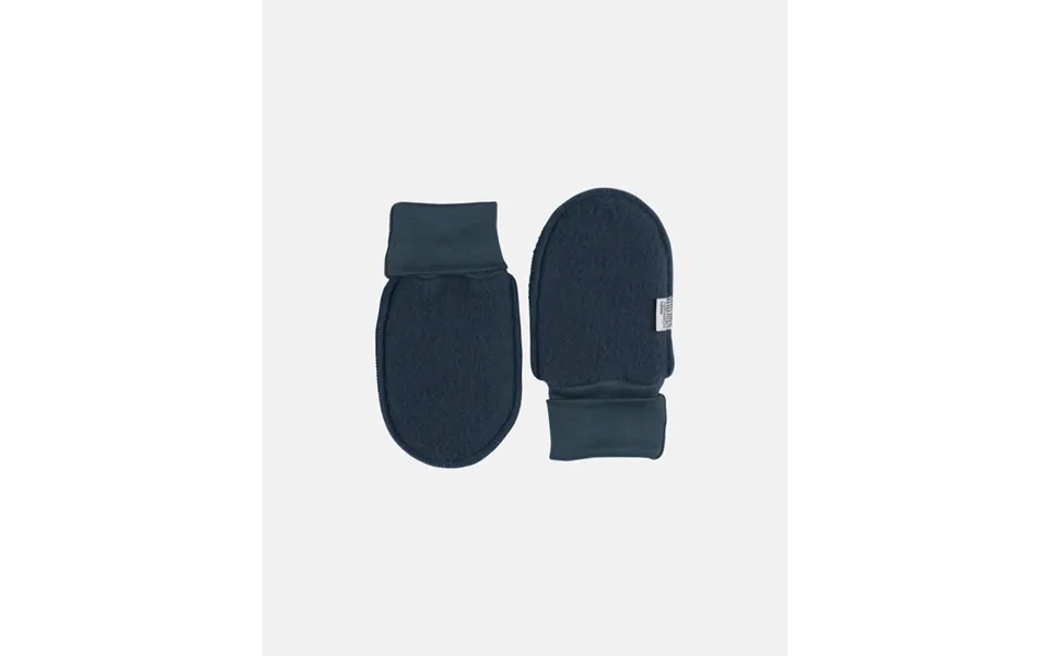 Mitts 100% wool blue