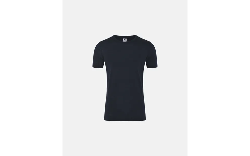 T-shirt 100% organic wool black