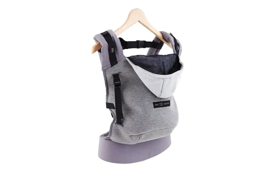 Laws radius hoodie carrier - flannel gray including. Action