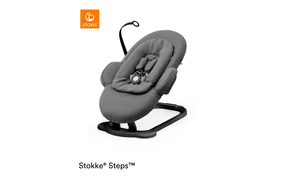 Stokkeâ steps baby sitter herringbone gray