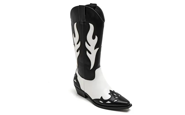 Abby Lady Cowboy Boot 9632a - Black product image