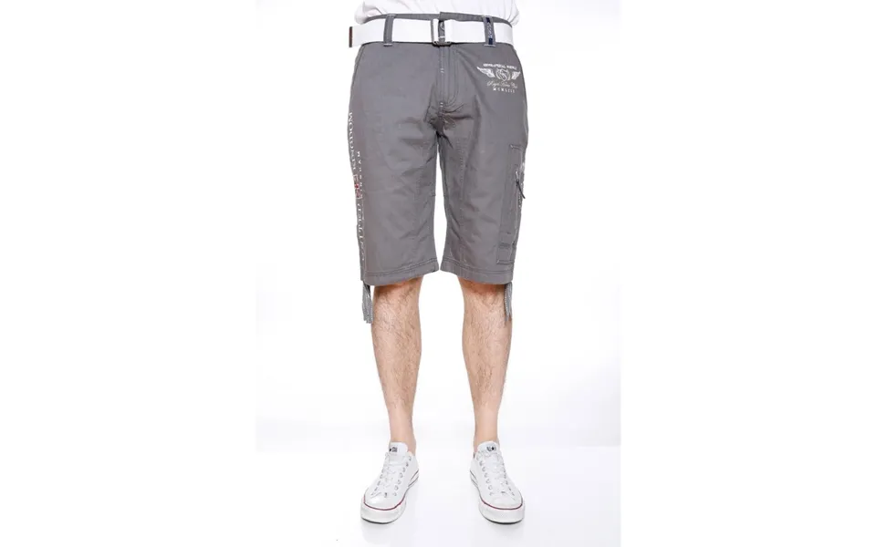 Geographical Norway Børne Shorts Pastrami - D.grey