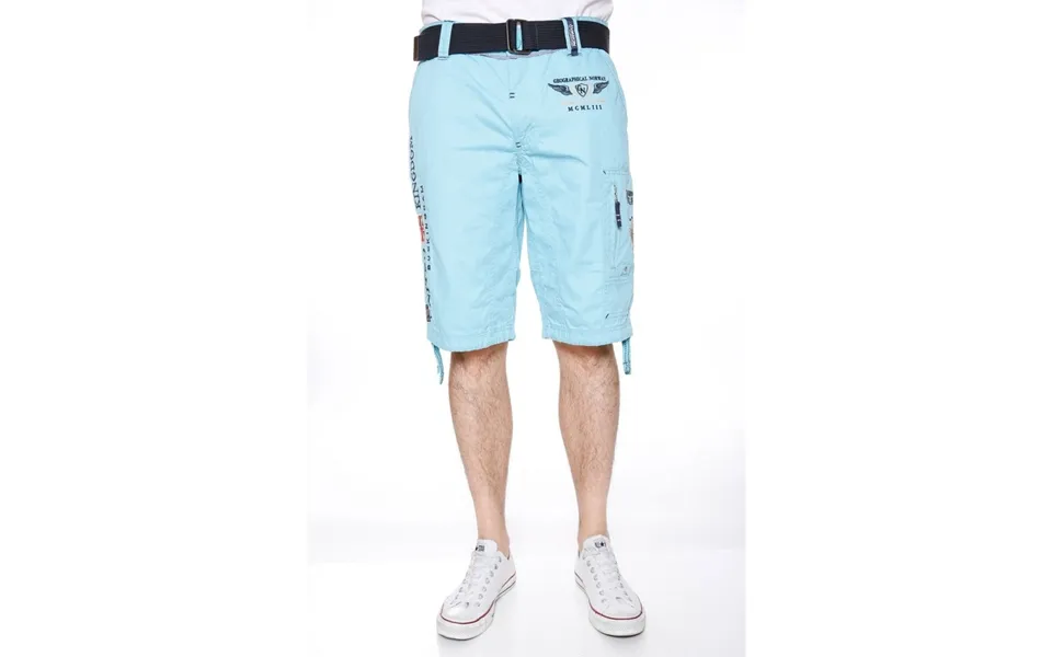 Geographical Norway Børne Shorts Pastrami - Turkis