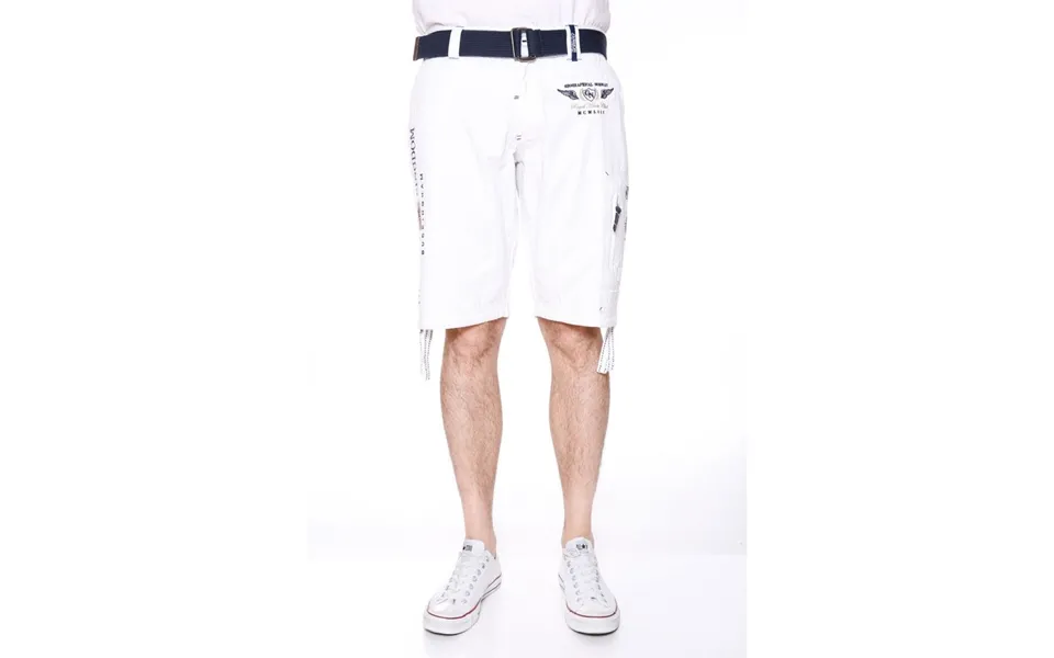 Geographical Norway Børne Shorts Pastrami - White