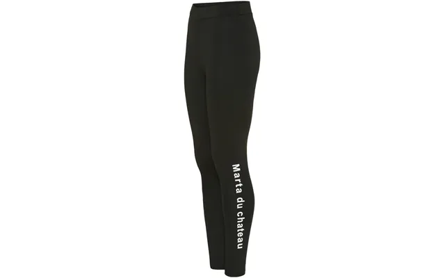 Marta Du Chateau Dame Leggins Mdc-125 - Black Letter product image