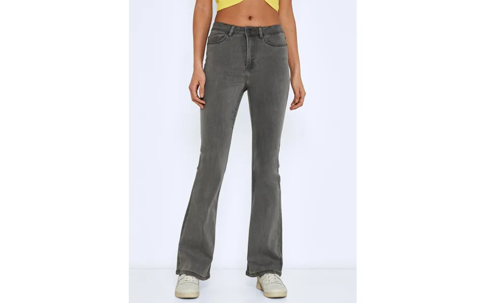 Noisy May Dame Jeans Nmsallie - Light Grey