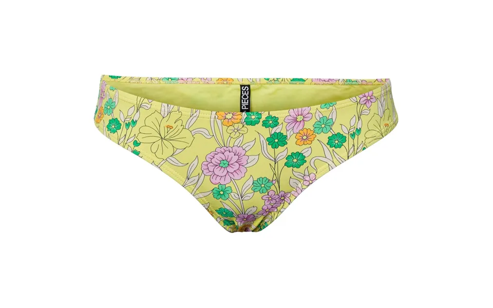 Pcbaomi Bikini Brief Sww Noos Bc - Sunny Lime Flower