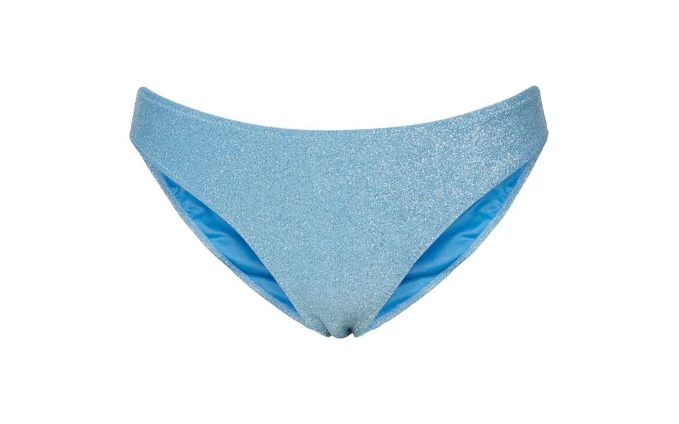 Pieces Dame Bikini Underdel Pcbling - Alaskan Blue Silver Lurex