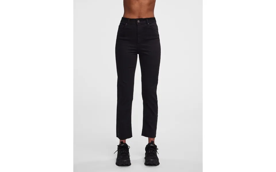 Pieces lady jeans pcdelly - black