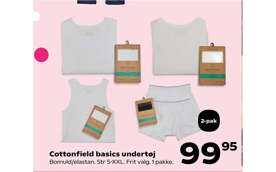 Cotton field basics underwear