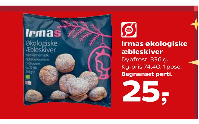 Irmas Økologiske Æbleskiver product image