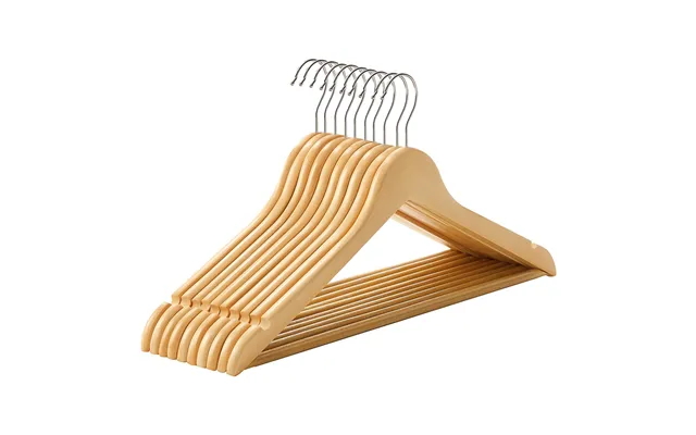 10 X Hangers In Massively Wood - Natural Colored product image