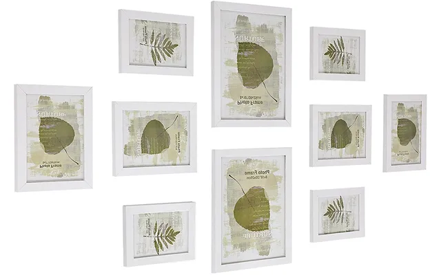 10 X Photo Frames - White product image