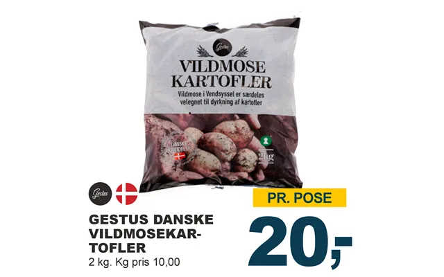 Gesture danish vildmose potatoes product image