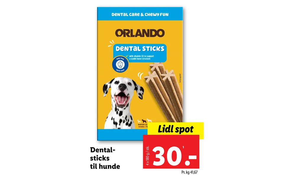 Dentalsticks Til Hunde