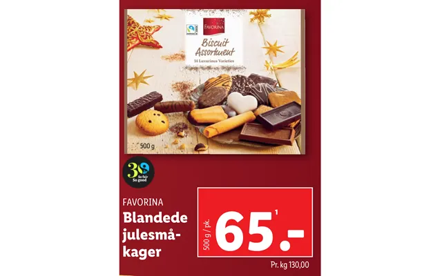 Blandede Julesmåkager product image