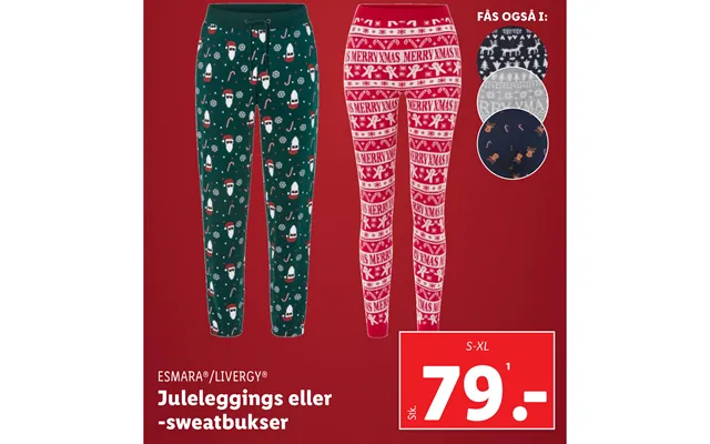 Juleleggings Eller -sweatbukser product image