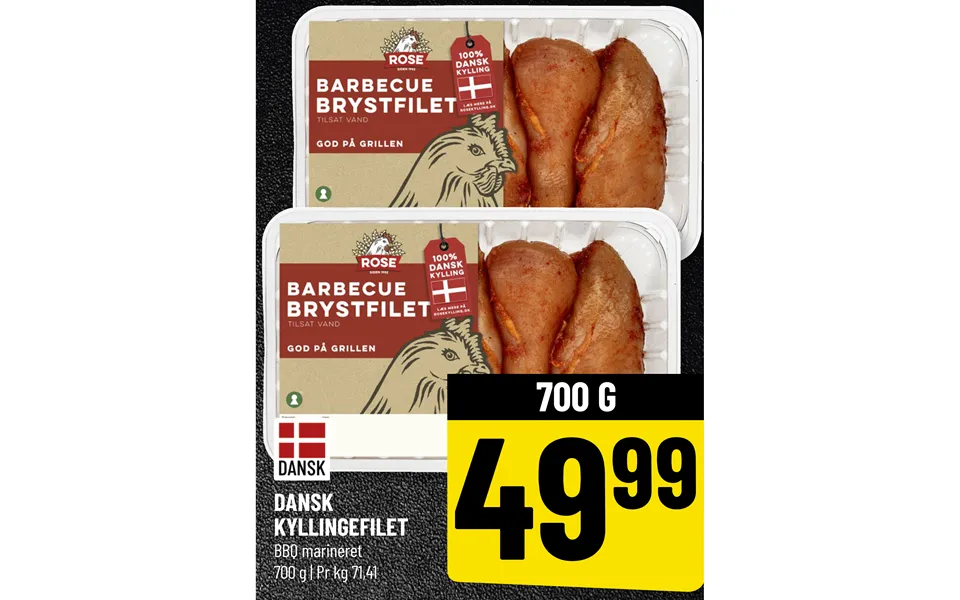 Danish chicken fillet