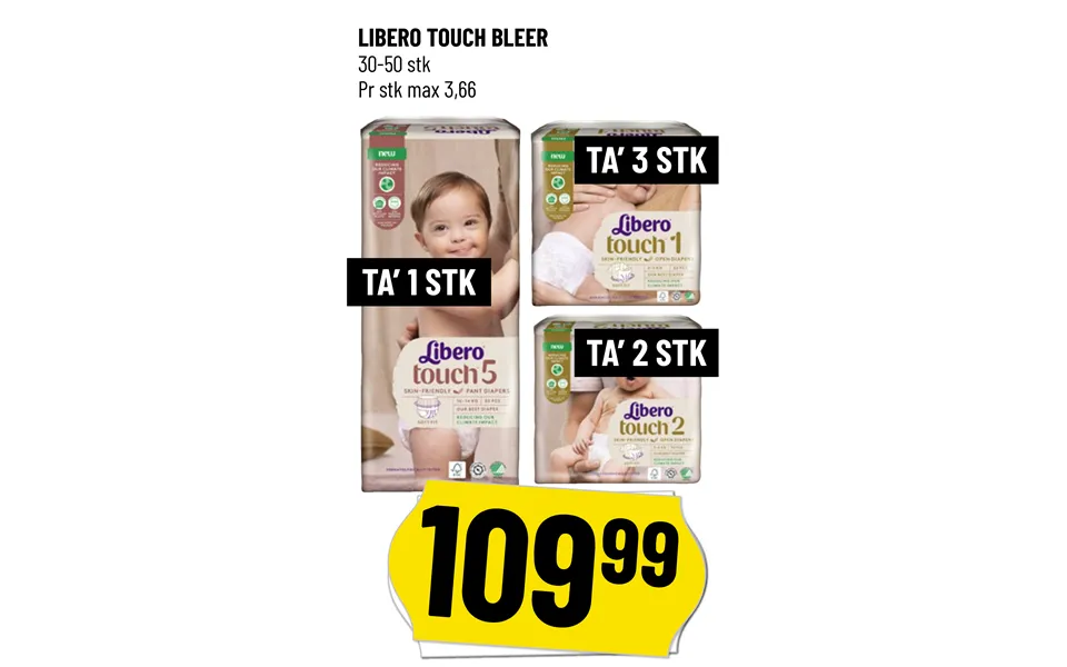 Libero touch diapers