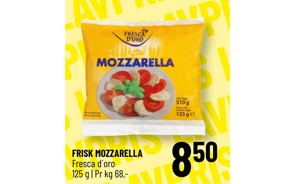 Frisk Mozzarella