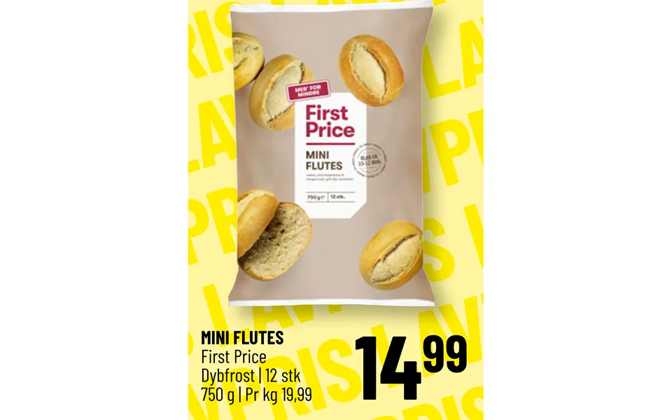 Mini baguettes first price